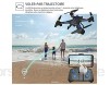 SNAPTAIN S5C Drohne mit Kamera 720P WiFi FPV Fernbedienung WiFi APP mit Gestensteuerung Flugbahn 360° Flips für Anfänger und Kinder