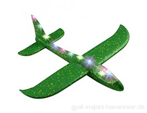 knowledgi Flugzeuge aus Flugzeug Flugzeug-Schaumstoff manuelles Flugzeug-Spielzeug aus Schaumstoff langlebig für Kinder Outdoor-Spielzeug-Set