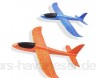 KoelrMsd Led Form Flugzeug Hand Start Werfen Segelflugzeug Flugzeug Trägheitsschaum EPP Flugzeug Spielzeug Flugzeug Modell Outdoor-Spielzeug Pädagogisch