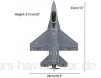Lllunimon 4 CH RC Airplane F-16 Fernbedienungsebene Fliegen Bereit Leicht Zu Fliegen RC-Segelflugzeug Für Anfänger Und Erwachsene