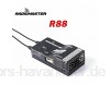 9imod RadioMaster R88 2.4GHz 8CH PWM Nano Receiver Over 1KM Contorl Distance Support Return RSSI Compatible FrSky D8 TX16S for RC Drone