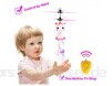 ExH Flying Fairy Toys Infrarot-Sensor-Hubschrauber Fliegendes Einhorn-Spielzeug mit LED-Licht Handgesteuertes Einhorn-Hubschrauber-Spielzeug Geburtstag Weihnachtsmädchen für Kinder
