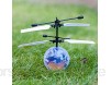 Leuchtender Fliegender Ball Elektrischer Hubschrauber mit blinkendem LED Licht Infrarot Sensor Spielzeug Geschenk