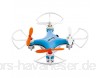 XciteRC 15007100 - Ferngesteuerter RC Quadrocopter Rocket 55XXS 3D 4-Kanal RTF Drohne blau