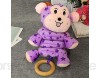 Babyspielzeug auffälliges Musikspielzeug Tierstyling Buntes Aussehen Nicht für Geschenk Babybett Kinderwagen Kleinkind(purple)