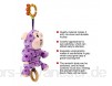 Babyspielzeug auffälliges Musikspielzeug Tierstyling Buntes Aussehen Nicht für Geschenk Babybett Kinderwagen Kleinkind(purple)