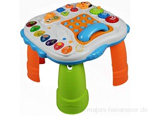 Best For Kids Spieltisch Babyspieltisch Aktivitäten Lerntisch inklusive Klavier mit Spielmelodie