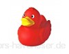Mein Zwergenland Quietsche-Ente Quietscheente Badeente Bath Duck red rot