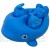 MIK Funshopping Badeente Quietscheente Badewannenspielzeug (4-teiliges Set Delfin Mutter mit Kindern)