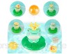 Sinoeem Baby Badespielzeug Frosch Elektro Wassersprühspielzeug mit 4 verschiedenen Sprühmodi Schwimmsprinkler Badewanne Schwimmspielzeug für Kinder Jungen Mädchen für Kleinkinder 1 2 3+ Jahre