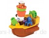 TOMY E71602 Spielzeug Schiff Piratenschiff Mehrfarbig Hochwertiges Kleinkindspielzeug Piratenschiff Spielzeug für die Badewanne Boot Badewanne Boot Spielzeug Badewannenspielzeug Ab 18 Monaten